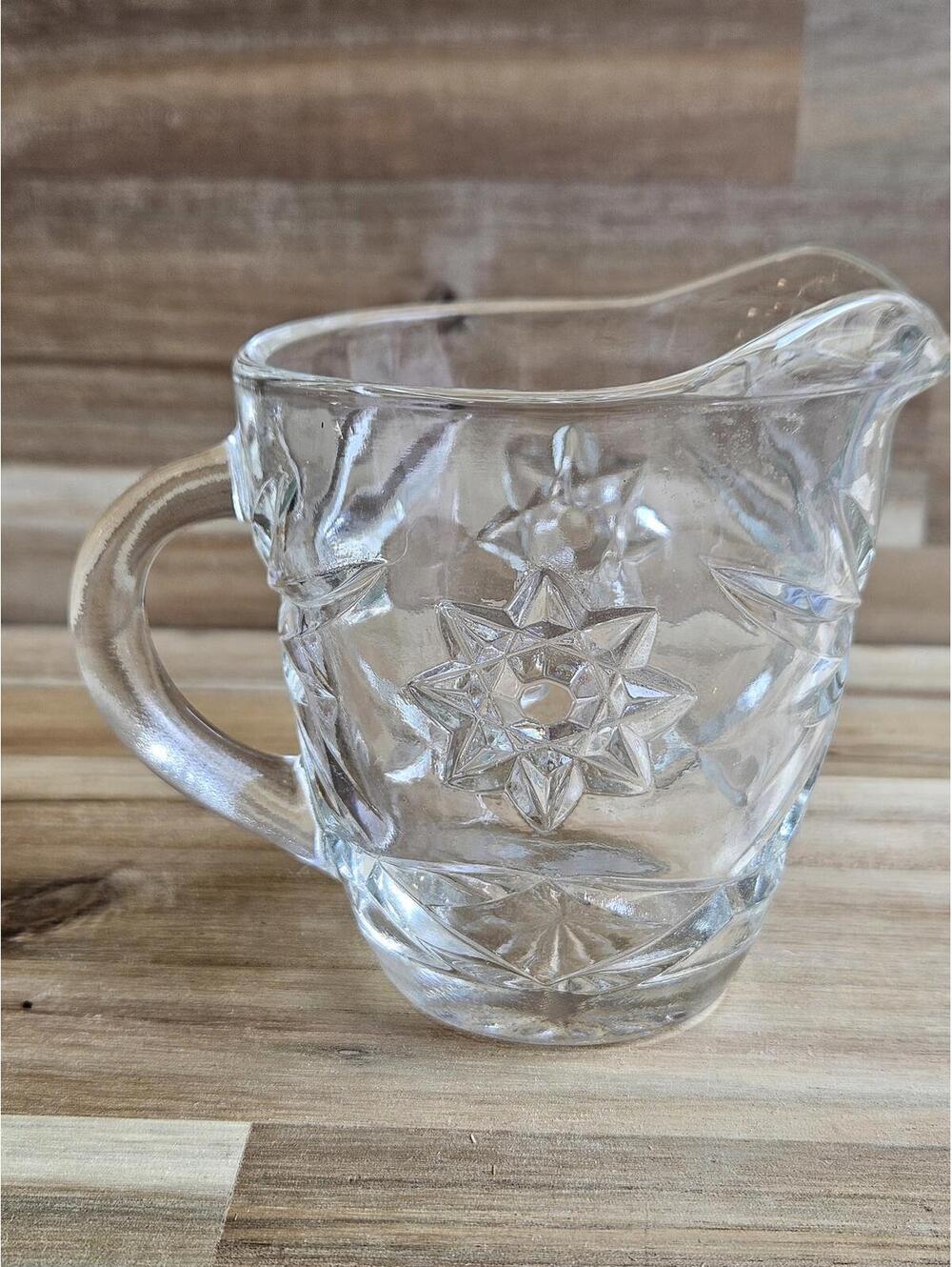 Vintage Anchor Hocking Star of David Creamer: A Timeless Treasure